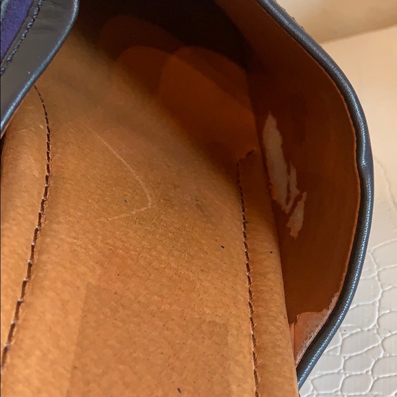 Lucky Brand Lilac Cobalt Blue Suede Clog - Picture 6 of 7